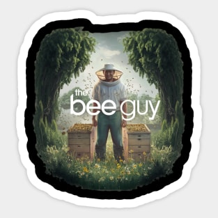 Funny Beekeeper Art For Men Dad Bee Hive Honey Beekeeping Sticker